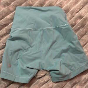 Women's Blue Athletic Shorts